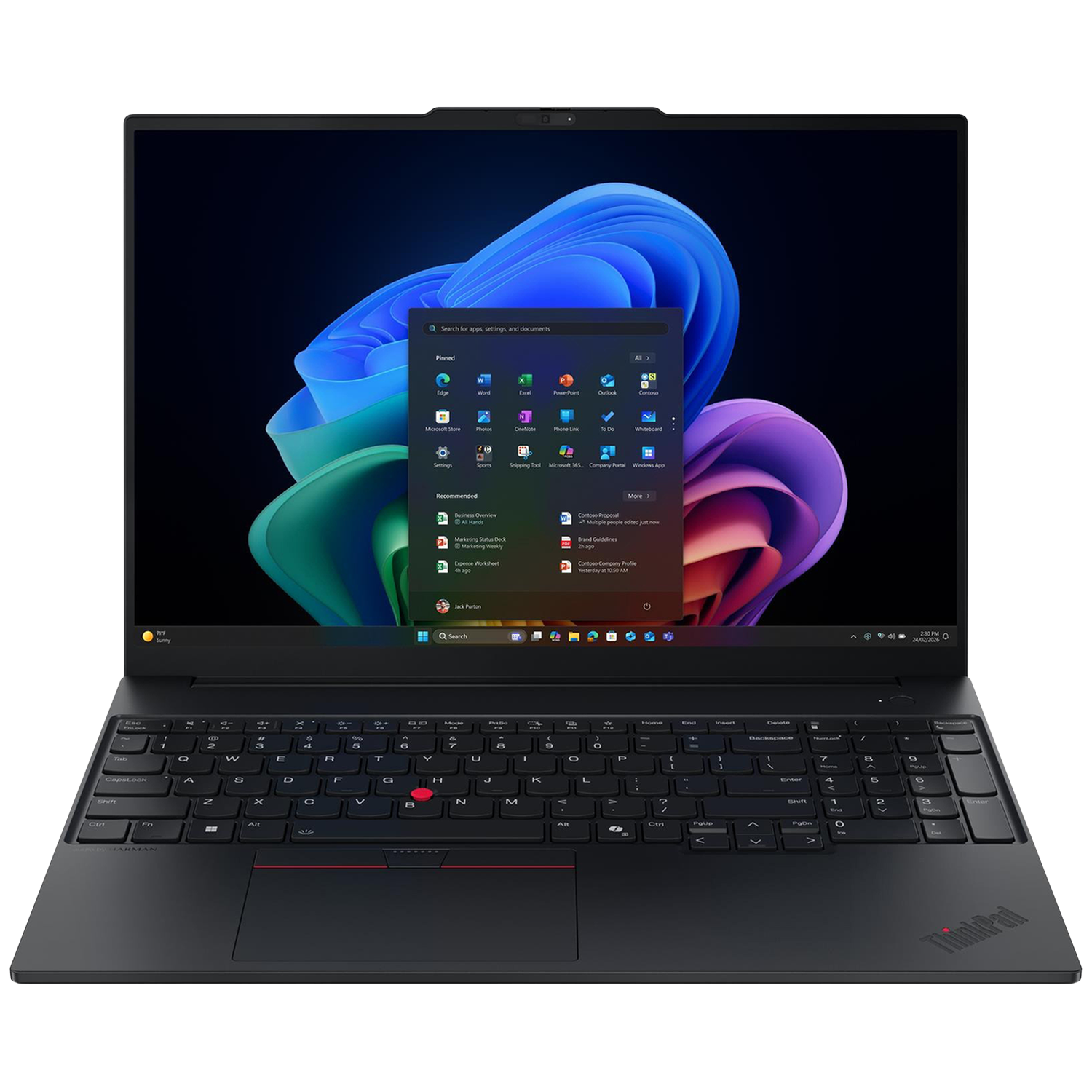LENOVO ThinkPad E16 Gen 4 (Intel) - 16 inch - Intel Core Ultra 5 325 - 32 GB - 512 GB - Windows 11 Pro