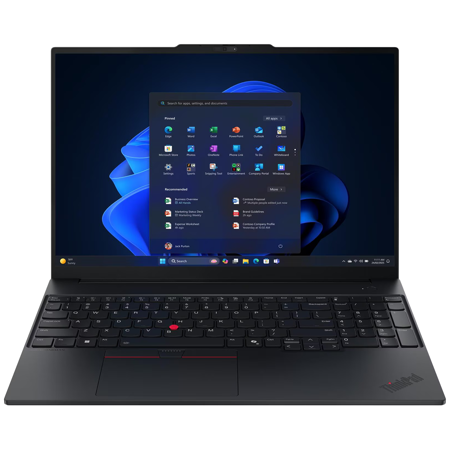 Lenovo Thinkpad E16 Gen 4 (amd) - 16 Inch Amd Ryzen Ai 5 330 Gb 512 Windows 11 Pro