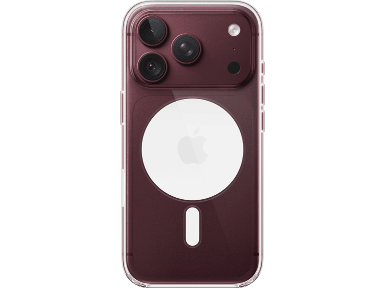APPLE Clear Case mit MagSafe, Backcover, Apple, iPhone 18 Pro, Transparent