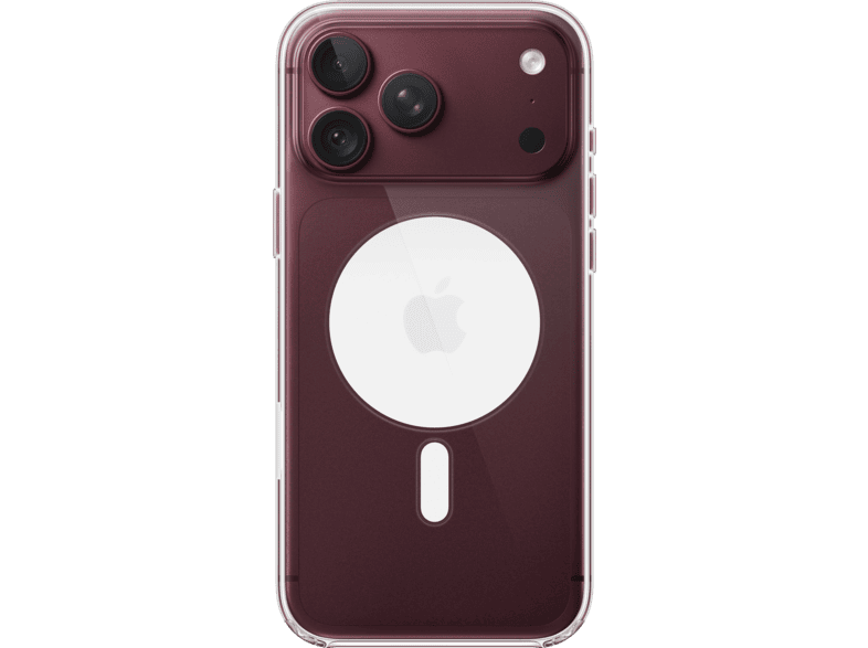 APPLE Clear Case mit MagSafe, Backcover, Apple, iPhone 18 Pro Max, Transparent