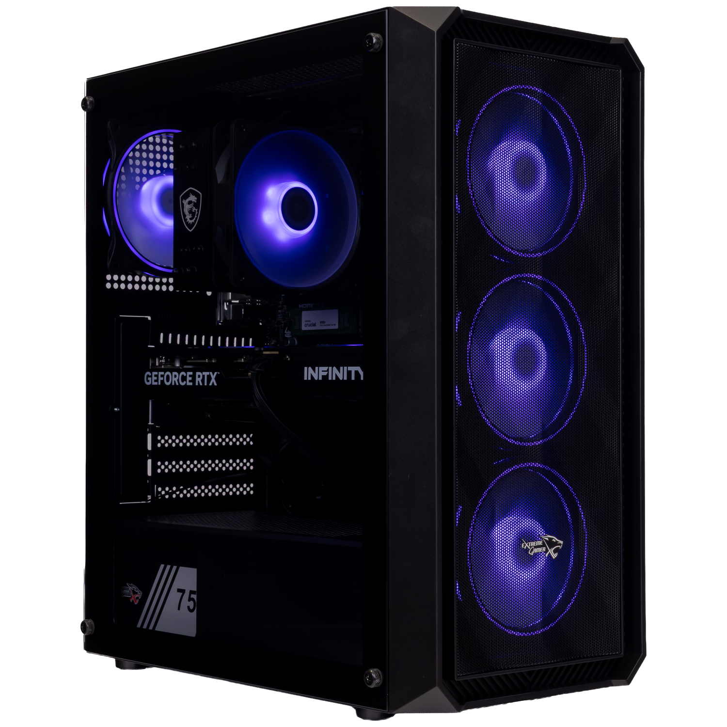 Extremegamer Classic Lvl 5r V4 - Amd Ryzen 7 8700f 16 Gb 1tb Geforce Rtx™ 5070