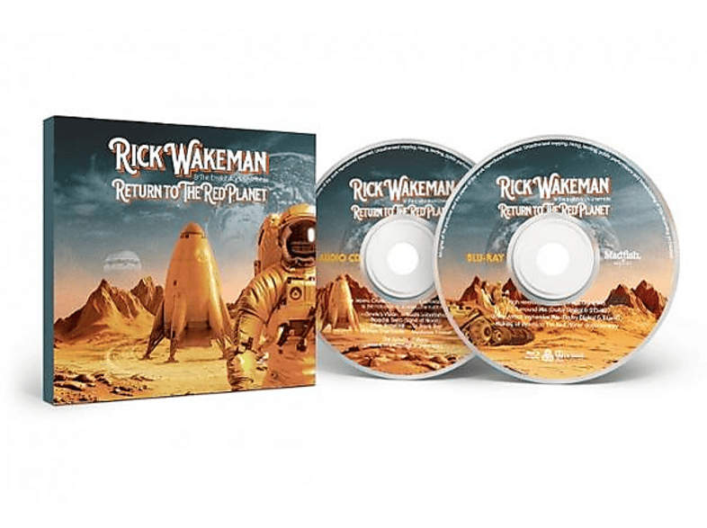 Rick Wakeman - Return To The Red Planet (CD+Blu-ray Digipak) [CD + Blu-Ray Disc]