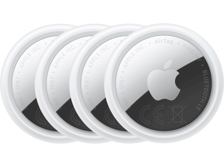 APPLE AirTag (2. Generation, 4er Pack) Tracker