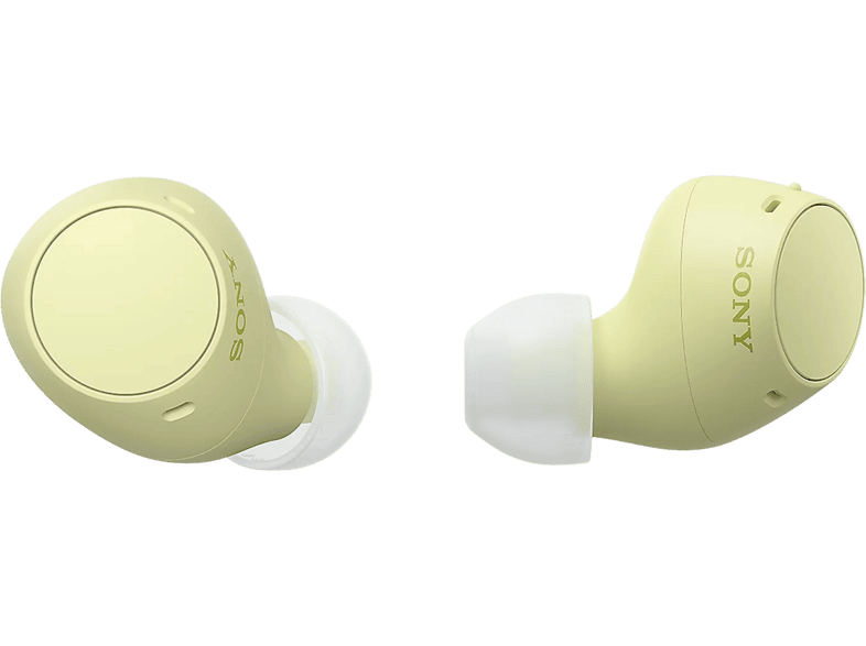 SONY WF-C510 Tam Kablosuz Kulak İçi Kulaklık, 22 Saat Pil, Multipoint, DSEE, IPX4 - Sarı
