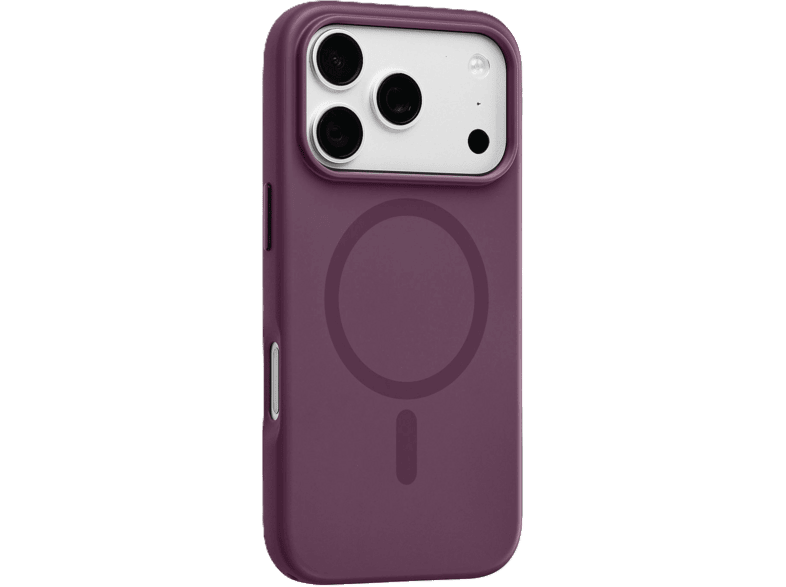 Funda móvil - CellularLine Aura Mag, Para Apple iPhone 18 Pro, MagSafe, Carga inalámbrica, Rosa