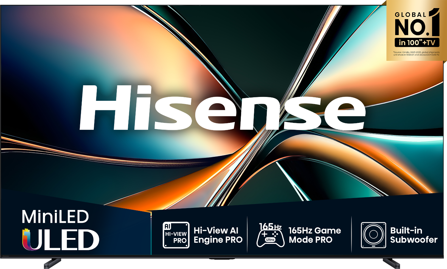 Hisense 100u72q - Ultra Hd 4k Mini-led-tv 100 Inch 2025
