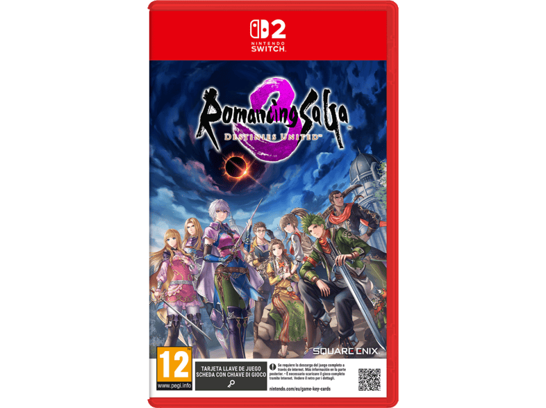 Nintendo Switch 2 Romancing SaGa 3: Destinies United (Game Key Card)
