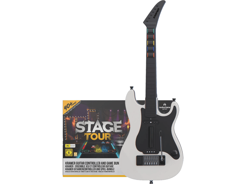 PC Juego Stage Tour + Controlador de Guitarra Kramer (Código en Caja)