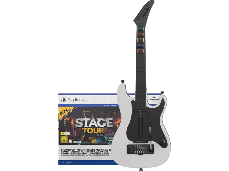 PS5 Juego Stage Tour + Controlador de Guitarra Kramer