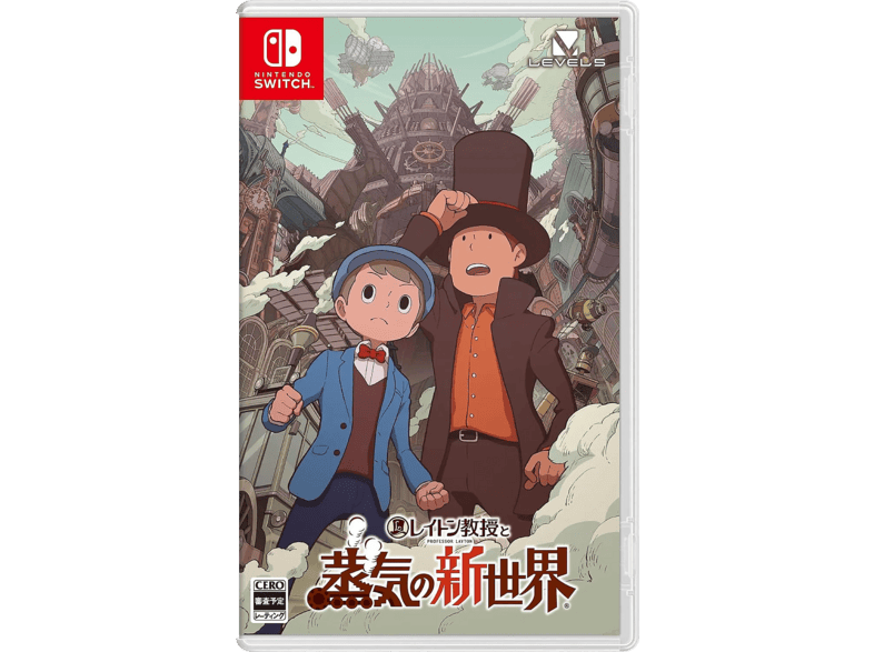 Nintendo Switch Professor Layton and the New World of Steam Multi-Language (Incluye español), Imp Japón