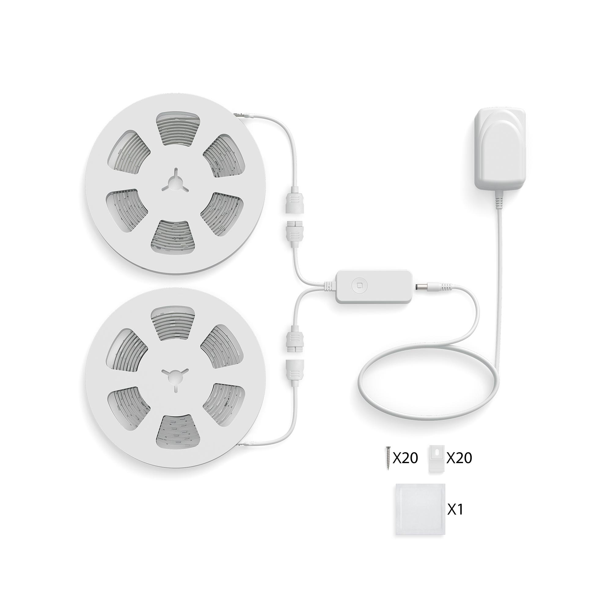 PHILIPS SMART RGBICWW-LED-Streifen Intelligenter Leuchtstreifen Multi ...