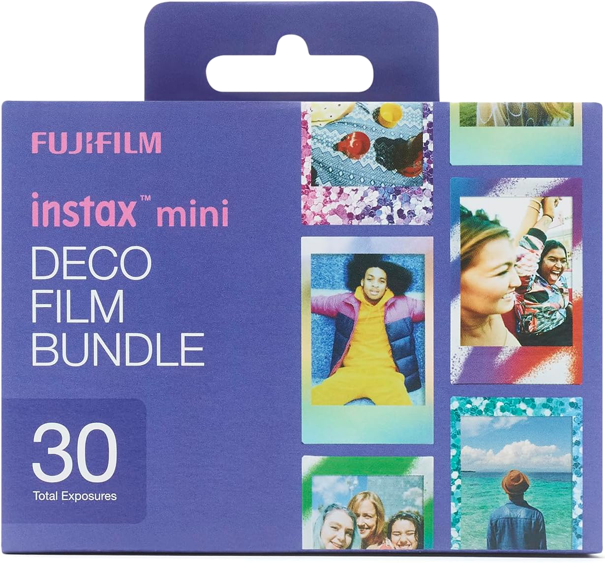 FUJIFILM INSTAX MINI FILM DECO 3X10KÉP INSTANT FORMÁTUMÚ FÉNYKÉPEZŐGÉPHEZ (70100172320)