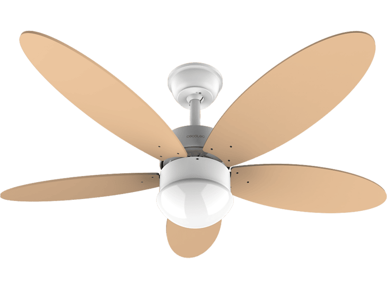Ventilador de techo - Cecotec EnergySilence Aero 4260 Orange Expert, 40 W, Motor DC, 42”, Luz LED, 6 velocidades, Mando a distancia, – imagen 2