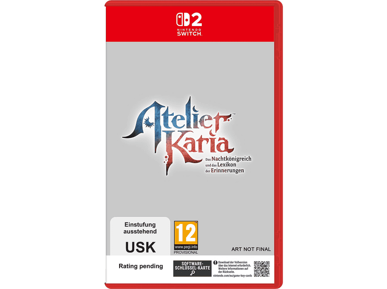 Atelier Karia: Das Nachtkönigreich und das Lexikon der Erinnerungen - Nintendo Switch 2 [Game key card]