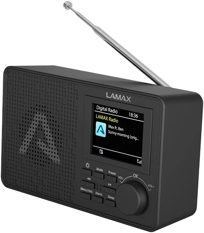 LAMAX RadioVox1 DAB Bluetooth Rádió