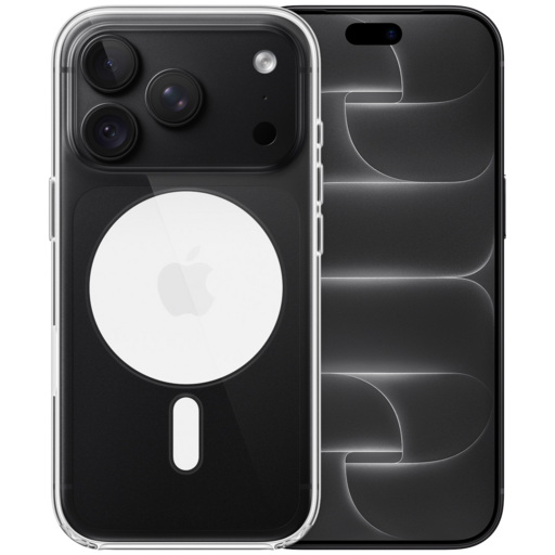 Apple iPhone 18 Pro 256GB Zwart met Clear MagSafe Cover