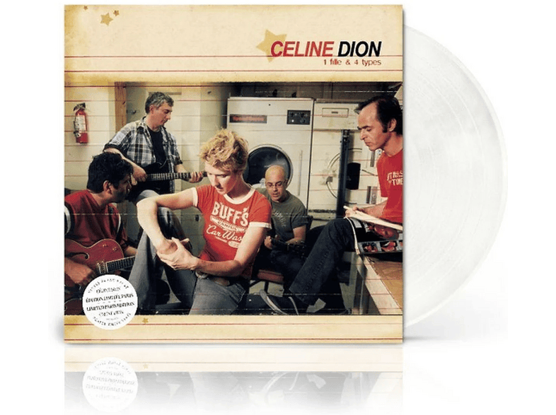 Céline Dion 1 Fille & 4 Types (Pearly White Vinyl)