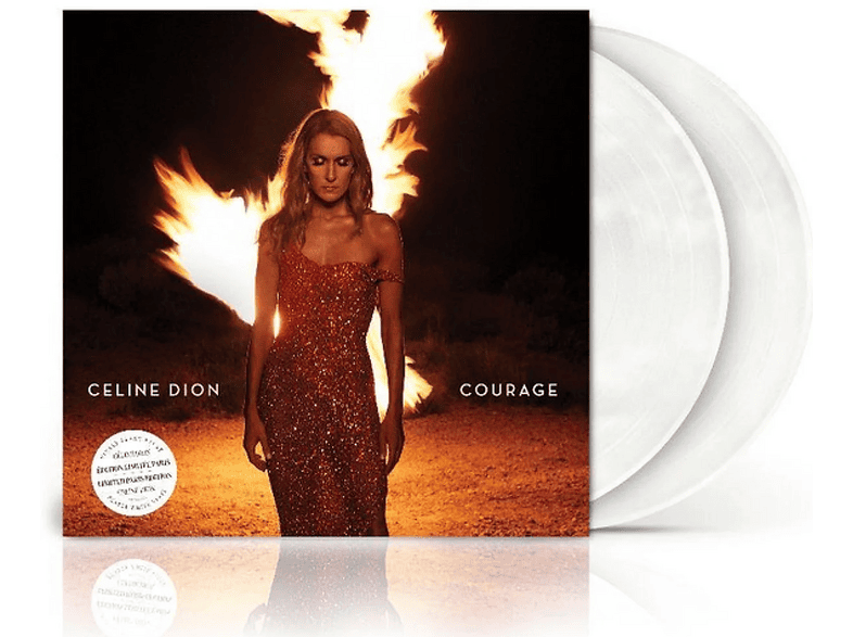 Celine Dion Courage Pearl White Vinyl