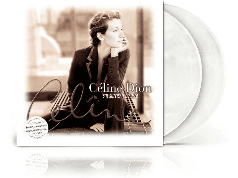 Céline Dion S'il Suffisait D'aimer (Pearl White Vinyl)