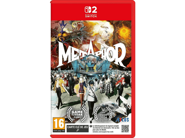 Metaphor : ReFantazio - Édition SteelBook Nintendo Switch 2 [Französisch]