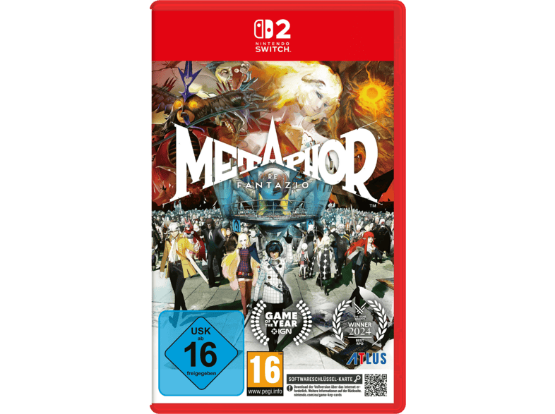 Metaphor: ReFantazio - SteelBook Edition Nintendo Switch 2 [Deutsch]