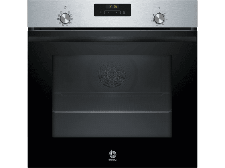Horno a vapor - Balay 3HA4031X3, Multifunción, Limpieza por agua, 71 l, Aire Caliente 3D Profesional, Vapor Plus, 60 cm, Inox