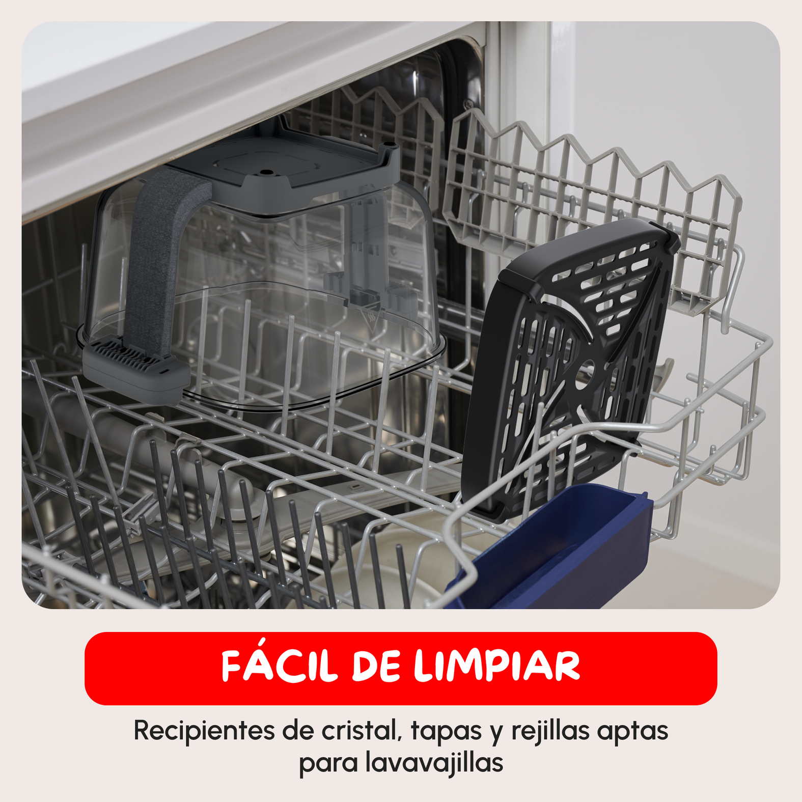 Facil de limpiar.