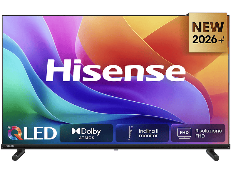 HISENSE 32A5S TV QLED, 32 ", Full-HD