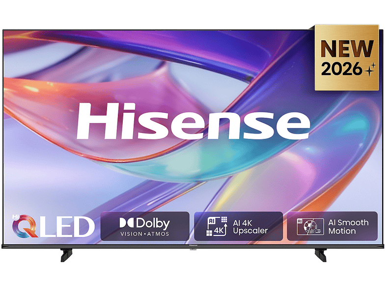 HISENSE 58Q7S, Smart TV QLED 58" 4K TV, 60Hz, Audio Dolby Atmos, VIDAA OS con 1000+ APP, Vision IQ, HDR 10+, Game Mode Plus, Bluetooth, Wifi, Alexa Built-in, AirPlay2, lativù