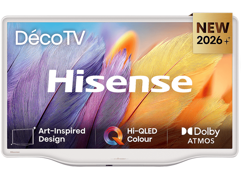 HISENSE 43S5Q TV QLED, SMART TV, 43 ", Full-HD, Processore Quad Core/MT9604, Nero, Classe E