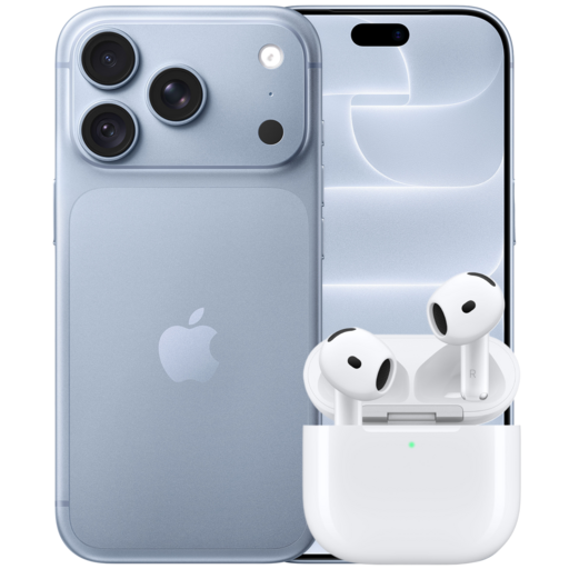 Apple iPhone 18 Pro 256 GB Glacier + AirPods 5 Bundel
