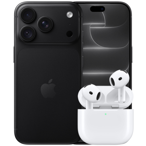 Apple iPhone 18 Pro 256 GB Zwart + AirPods 5 Bundel