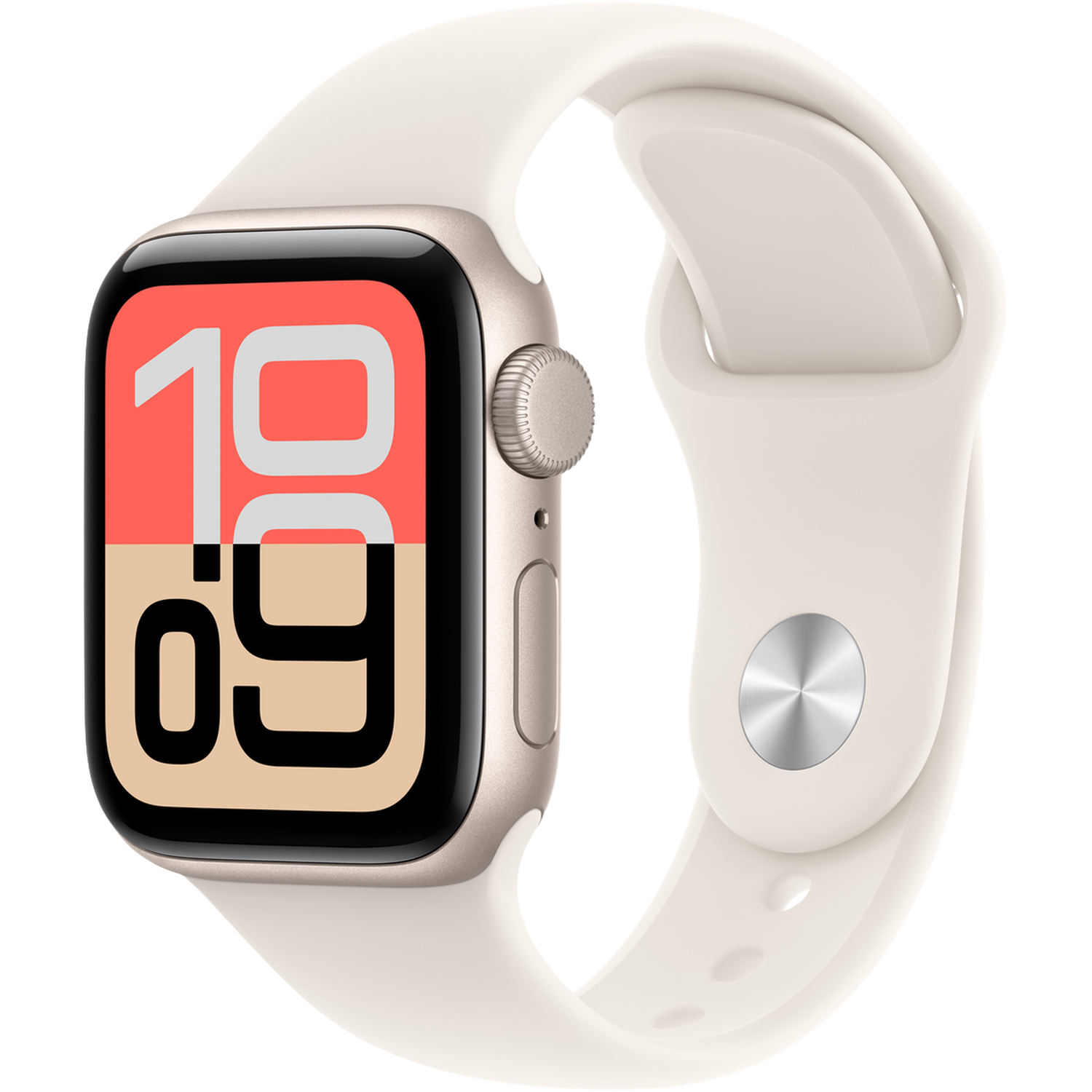 Apple Watch Se 3 gps - 40mm starlight Aluminium Case Starlight Sport Band S/m Smartwatch