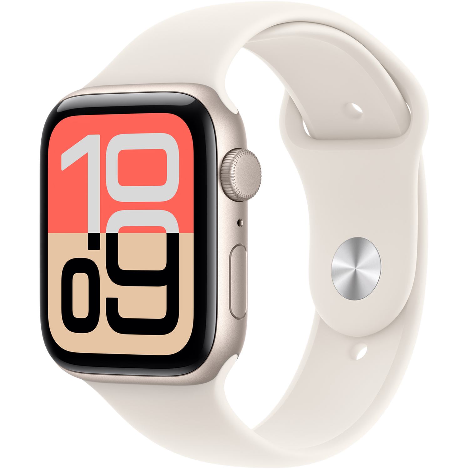 Apple Watch Se 3 gps - 44mm starlight Aluminium Case - Starlight Sport Band M/l Smartwatch