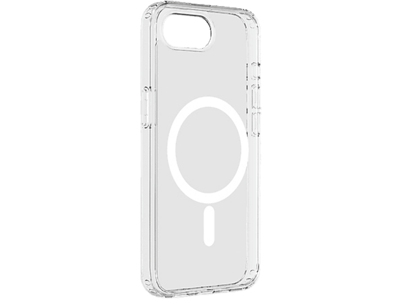 Funda móvil - CellularLine Clear Mag, Para Apple iPhone 17e, 16e, SE(2025), Compatible con MagSafe, Transparente