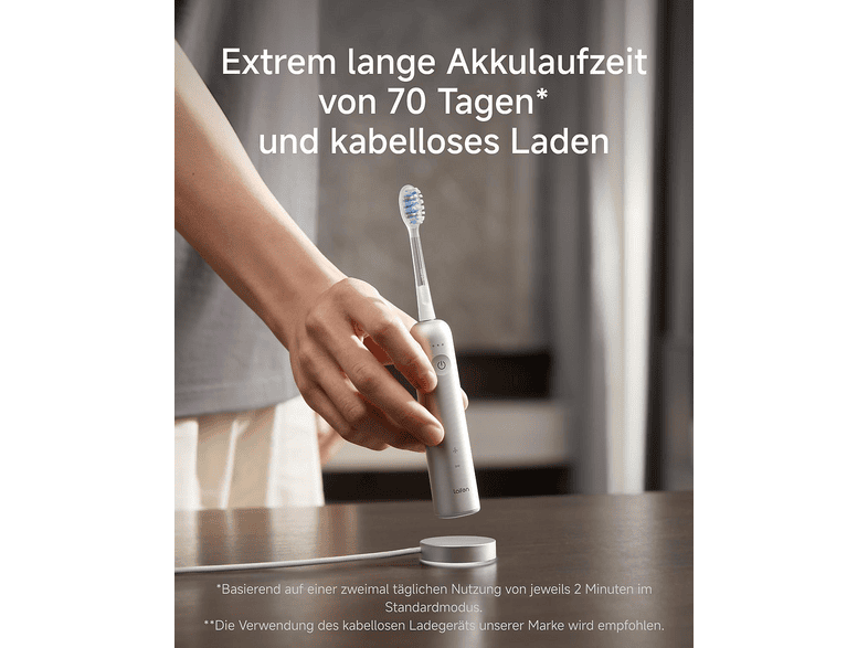 Laifen Wave Pro Aluminium Alloy Elektrische Schallzahnbürste Original — Foto 5 von 5