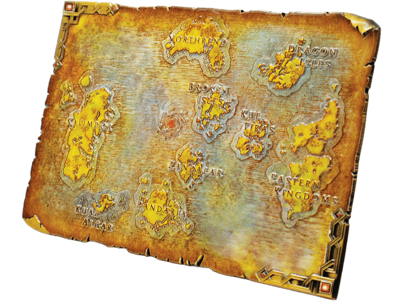 Póster - FaNaTtik World of Warcraft. Limited Edition Metal Map Azeroth