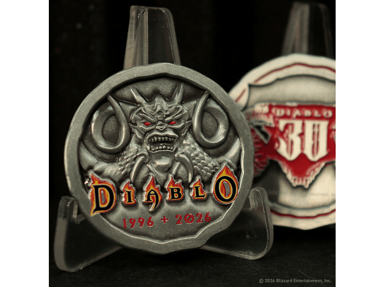 Moneda - FaNaTtik Diablo. Limited Edition 30th Anniversary Presentation Coin – imagen 2