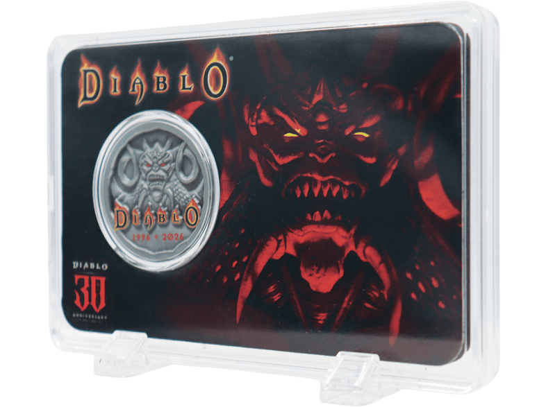 Moneda - FaNaTtik Diablo. Limited Edition 30th Anniversary Presentation Coin