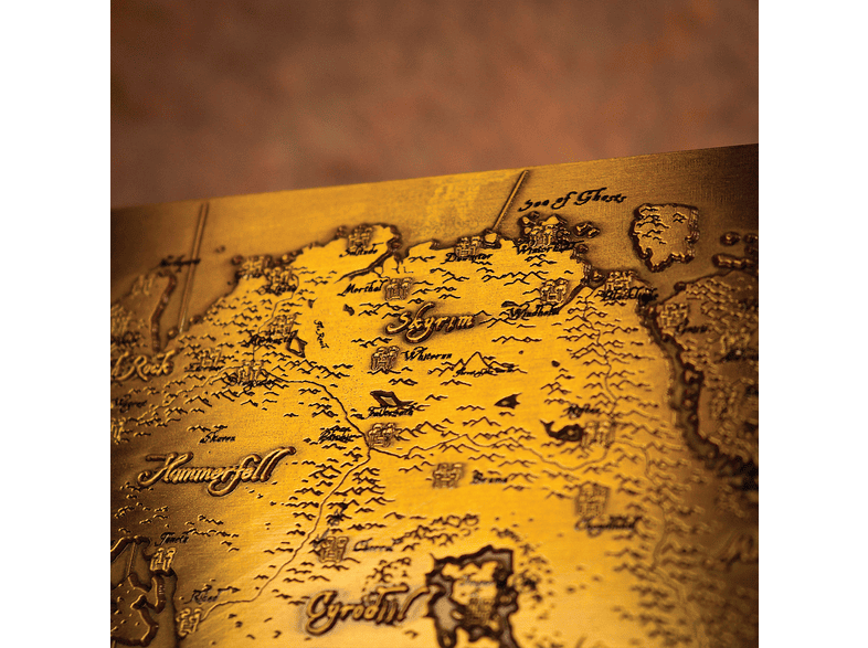 Póster - FaNaTtik The Elder Scrolls. Limited Edition Metal Map of Tamriel, De metal – imagen 2