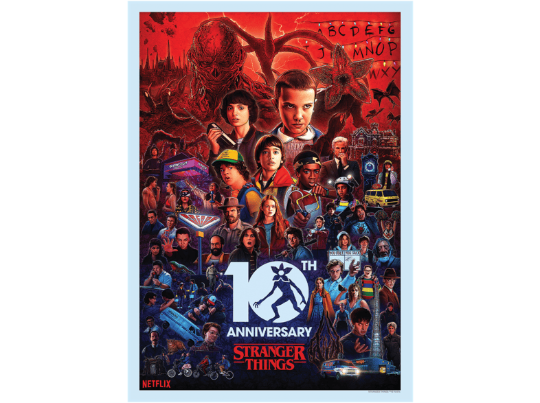 Póster - FaNaTtik Stranger Things. Limited Edition 10th Anniversary
