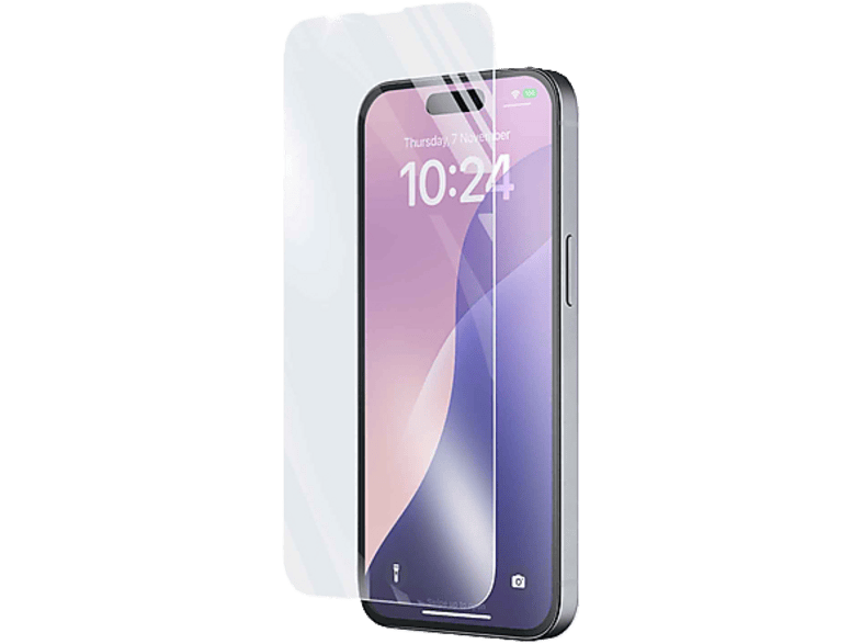 Protector pantalla - CellularLine Impact Glass, Para Apple iPhone 17e, 16e, SE(2025), Vidrio templado, Transparente