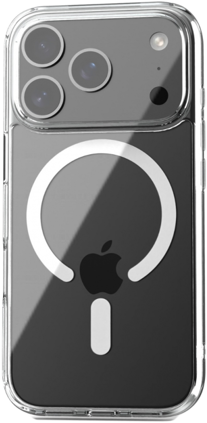 CASE AND PRO iPhone 18 Pro Max mágneses szilikon tok, átlátszó (MAG-IPH18PM-TP)