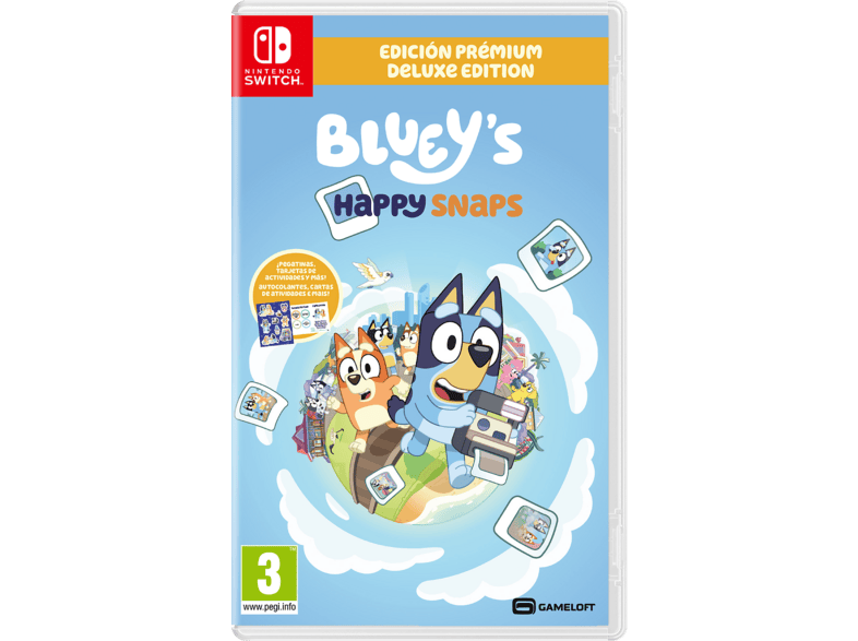Nintendo Switch Bluey's Happy Snaps Ed. Deluxe