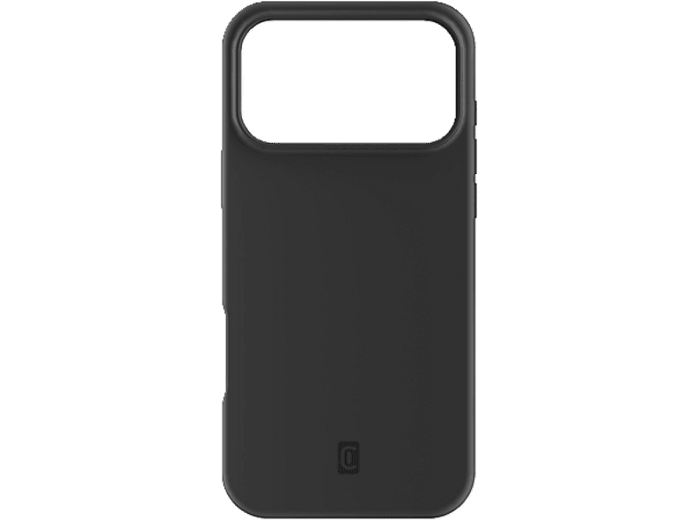 Funda móvil - CellularLine Sensation, Para Apple iPhone 17 Pro Max, Soft-touch, Silicona, Microfibra, Negro