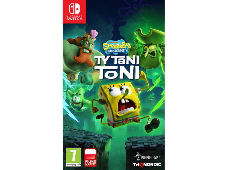 Gra Nintendo Switch PLAION SpongeBob SquarePants: Titans of the Tide