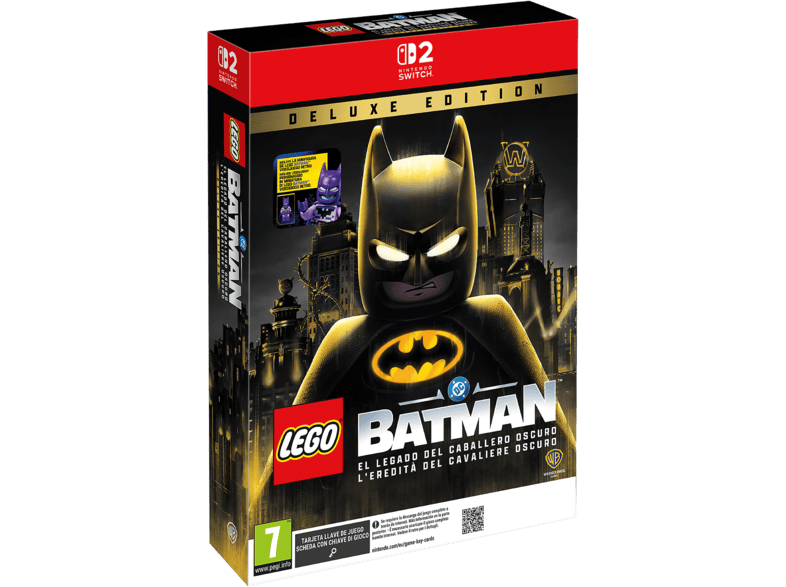 Nintendo Switch 2 LEGO Batman El Legado del Caballero Oscuro Ed. Deluxe (Game Key Card)