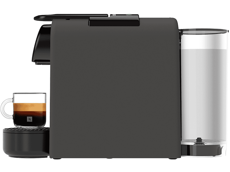Cafetera de cápsulas - De'Longhi Nespresso® EN85.BKMT, 1310 W,19 bar, 0.6 l, Calentamiento 26 s, Apagado automático, Negro mate