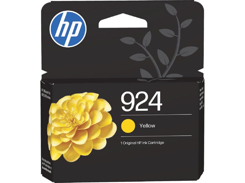 Cartucho de tinta - HP Original 924, 4K0U5NE, Amarillo