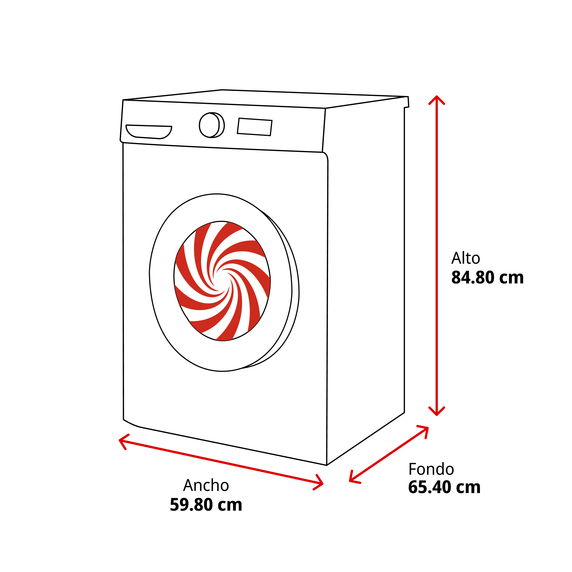 Lavadora secadora - Bosch WNC254A0ES, 10.5 kg de lavado, 6 kg de secado, i-Dos autodosificación, Home Connect, Blanco